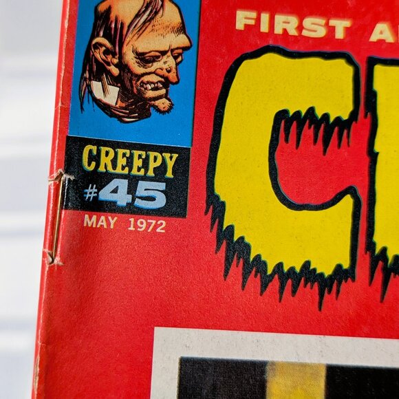 1972 CREEPY HORROR MAGAZINE VINTAGE BACK ISSUE #45 DUNGEONS OF THE SOUL BOOK - Picture 2 of 16